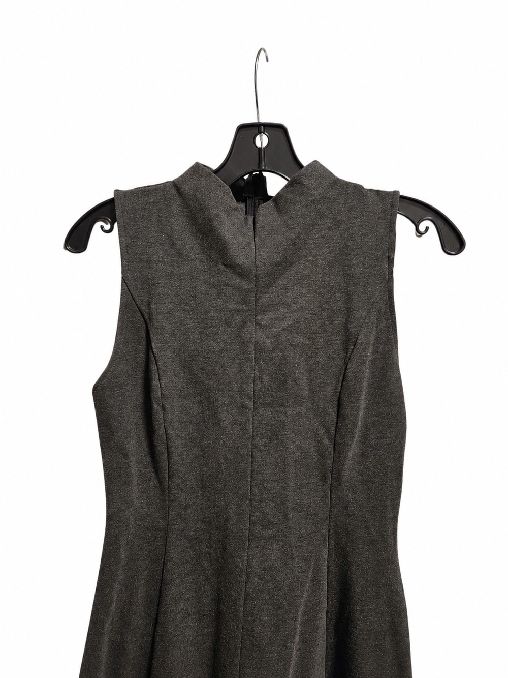 Wilfred Charcoal Grey Sleeveless Fit & Flare Midi Dress Size 6 - Picture 3 of 5